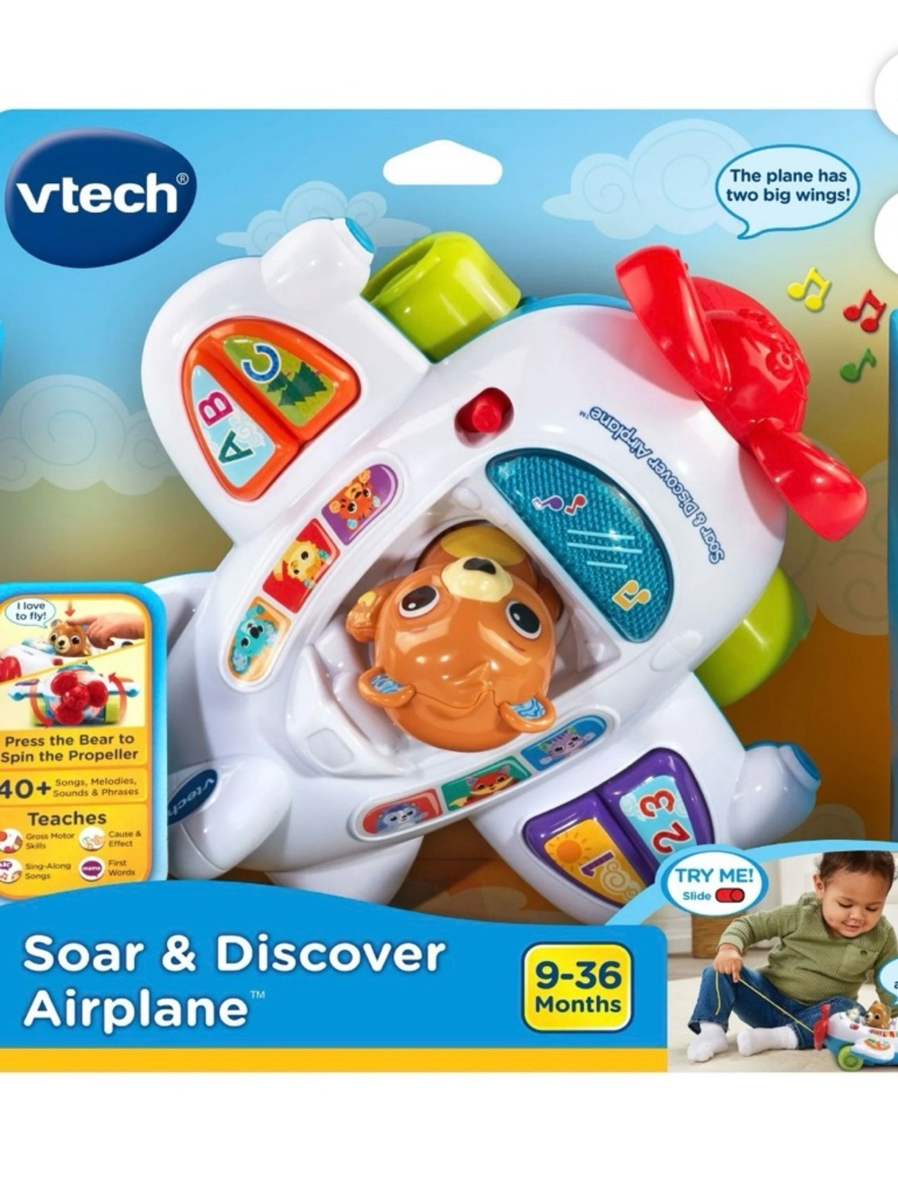 VTech Soar & Discover Airplane